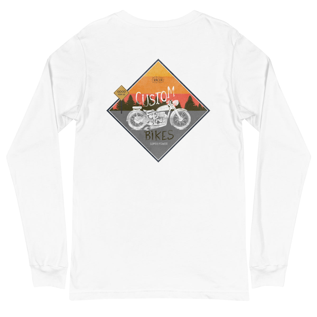 Tailored Torque: Long Sleeve Showcase of Your Custom Steel Stallion