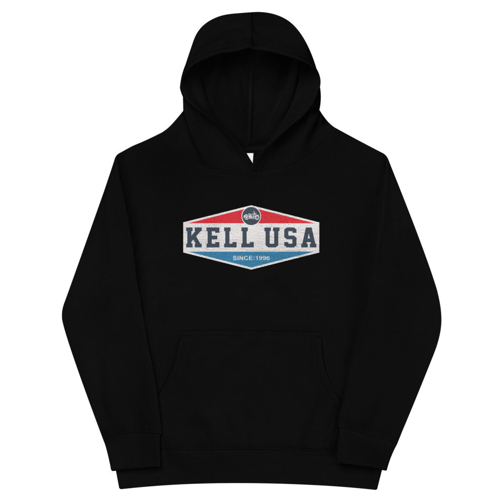 Vintage Design By Kellusa Kids fleece hoodie