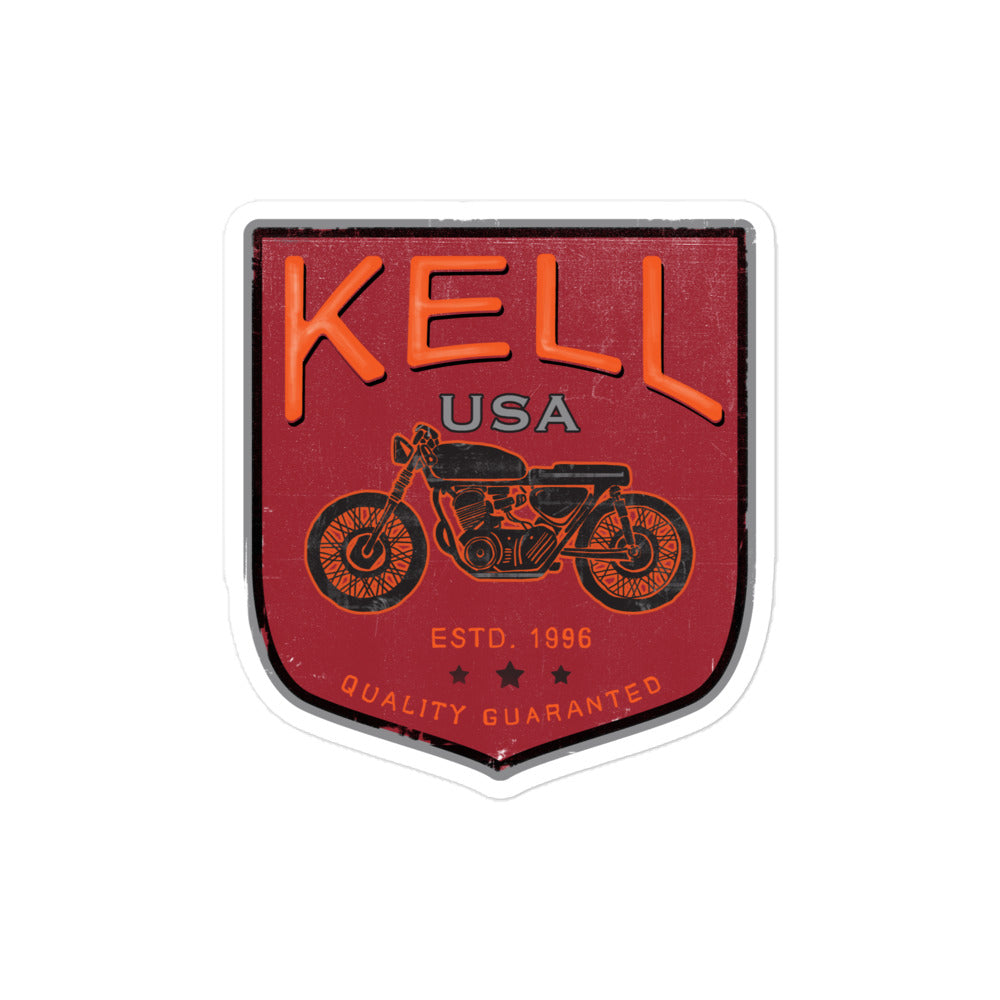 Kellusa Vintage Bike stickers