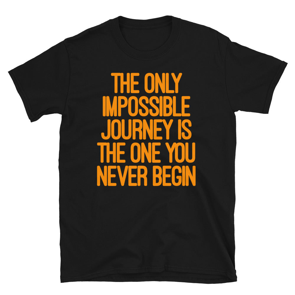 The only impossible journey Biker T-Shirt