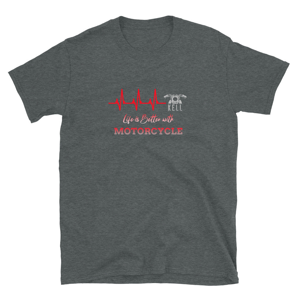 Kell Motorcycle Heartbeat T-Shirt