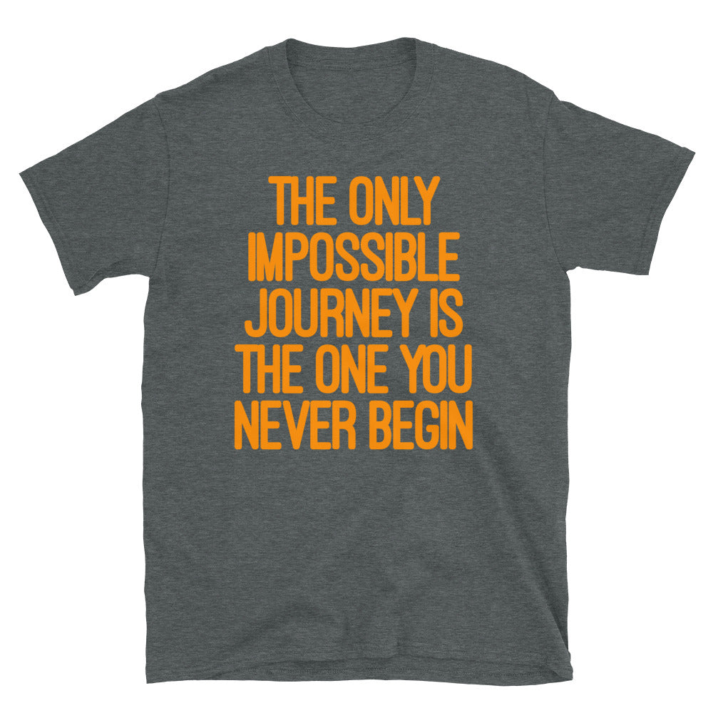 The only impossible journey Biker T-Shirt