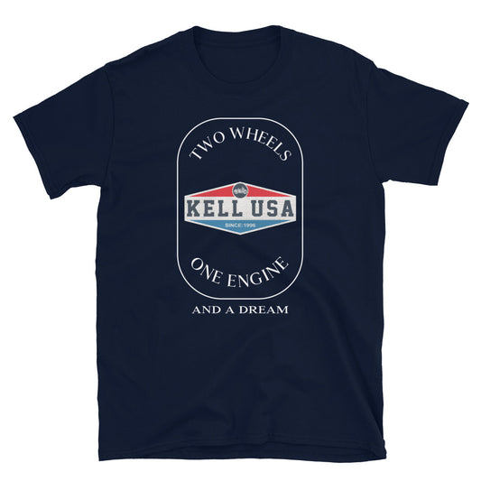 Riding the Dream: Two Wheels, One Engine T-Shirt
