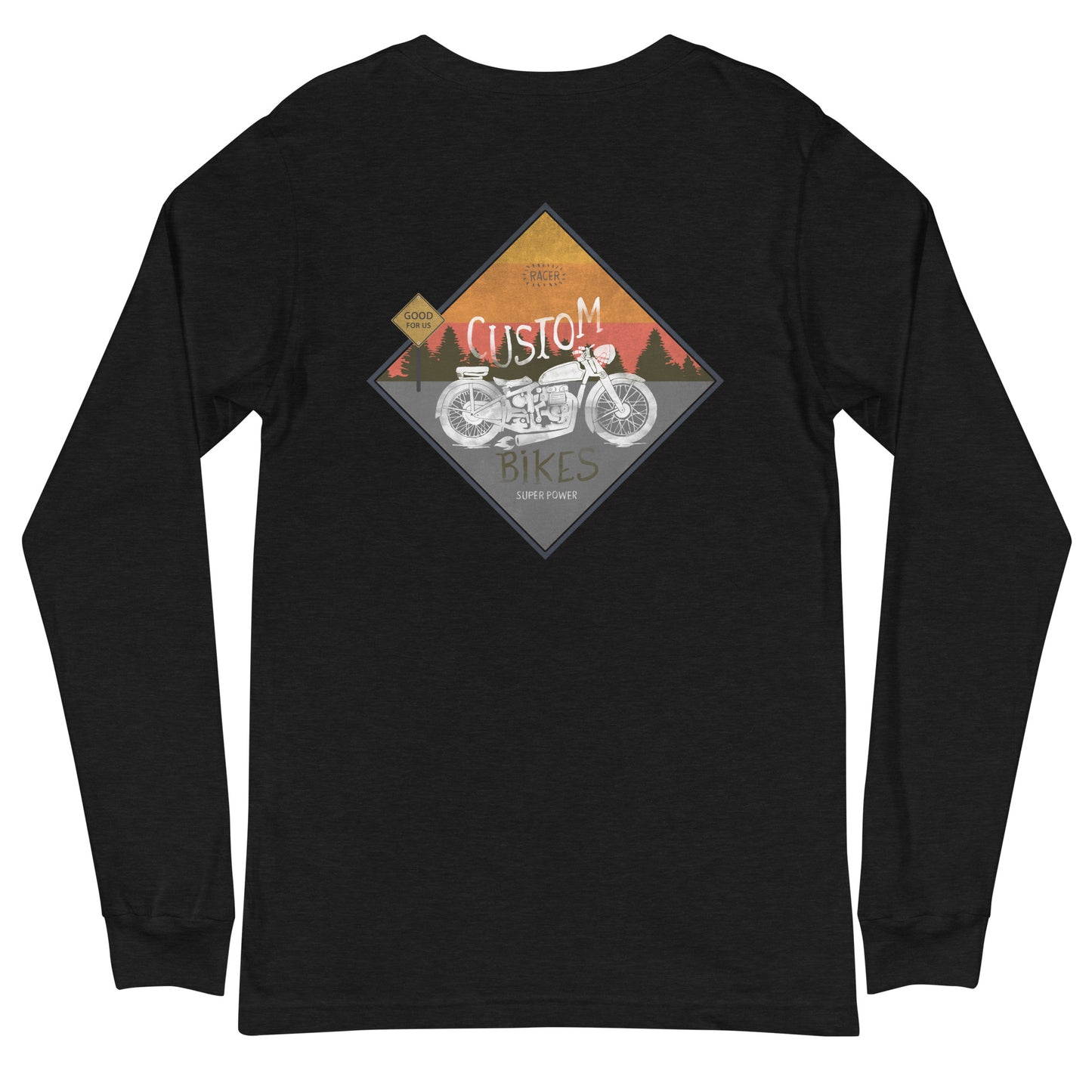 Tailored Torque: Long Sleeve Showcase of Your Custom Steel Stallion
