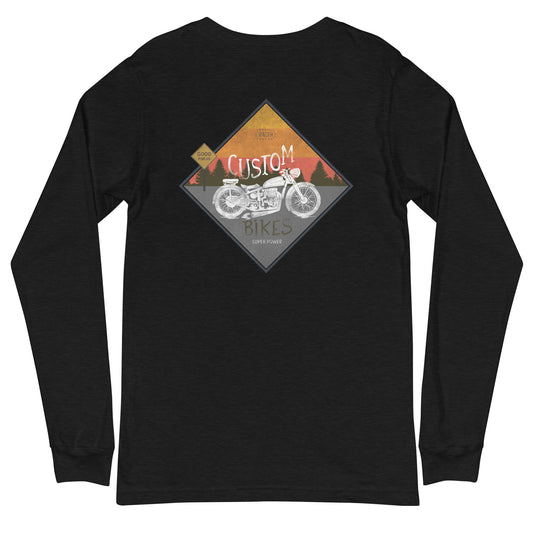 Tailored Torque: Long Sleeve Showcase of Your Custom Steel Stallion