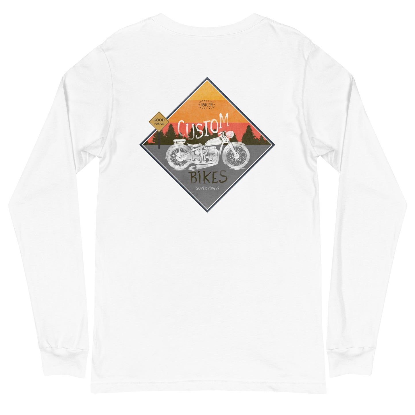 Tailored Torque: Long Sleeve Showcase of Your Custom Steel Stallion