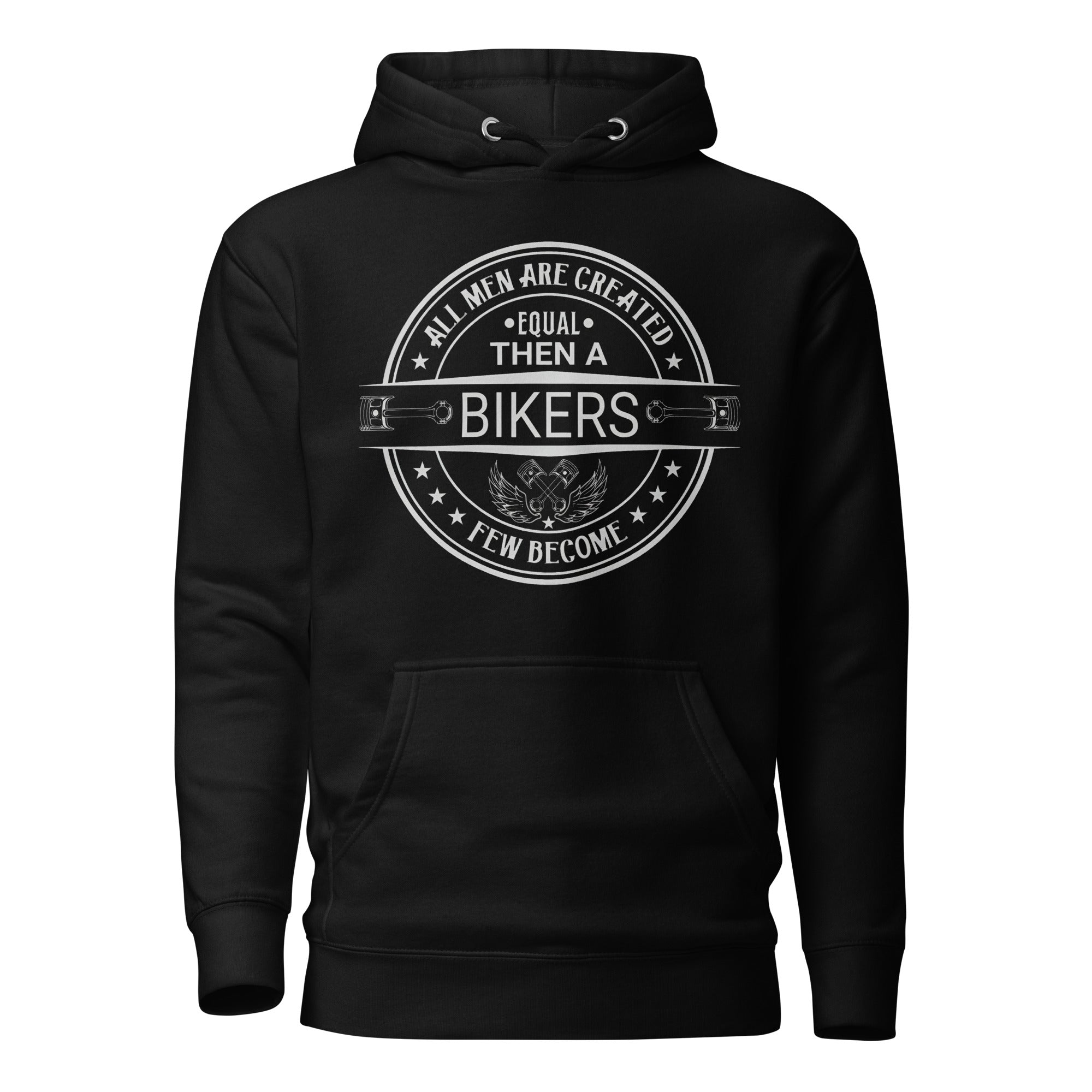 Few Become Bikers Hoodie