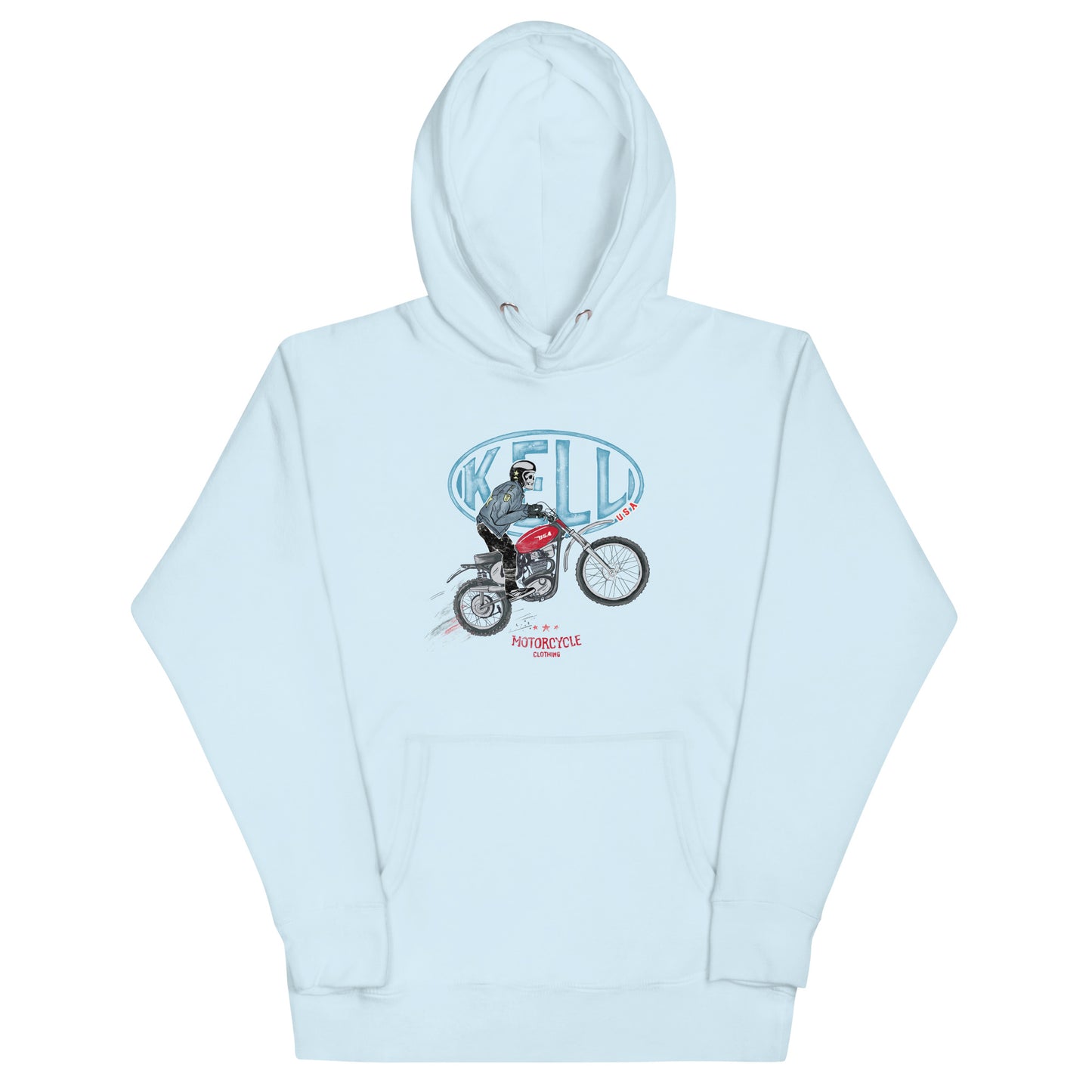 BSA Vintage Bike Hoodie Tribute