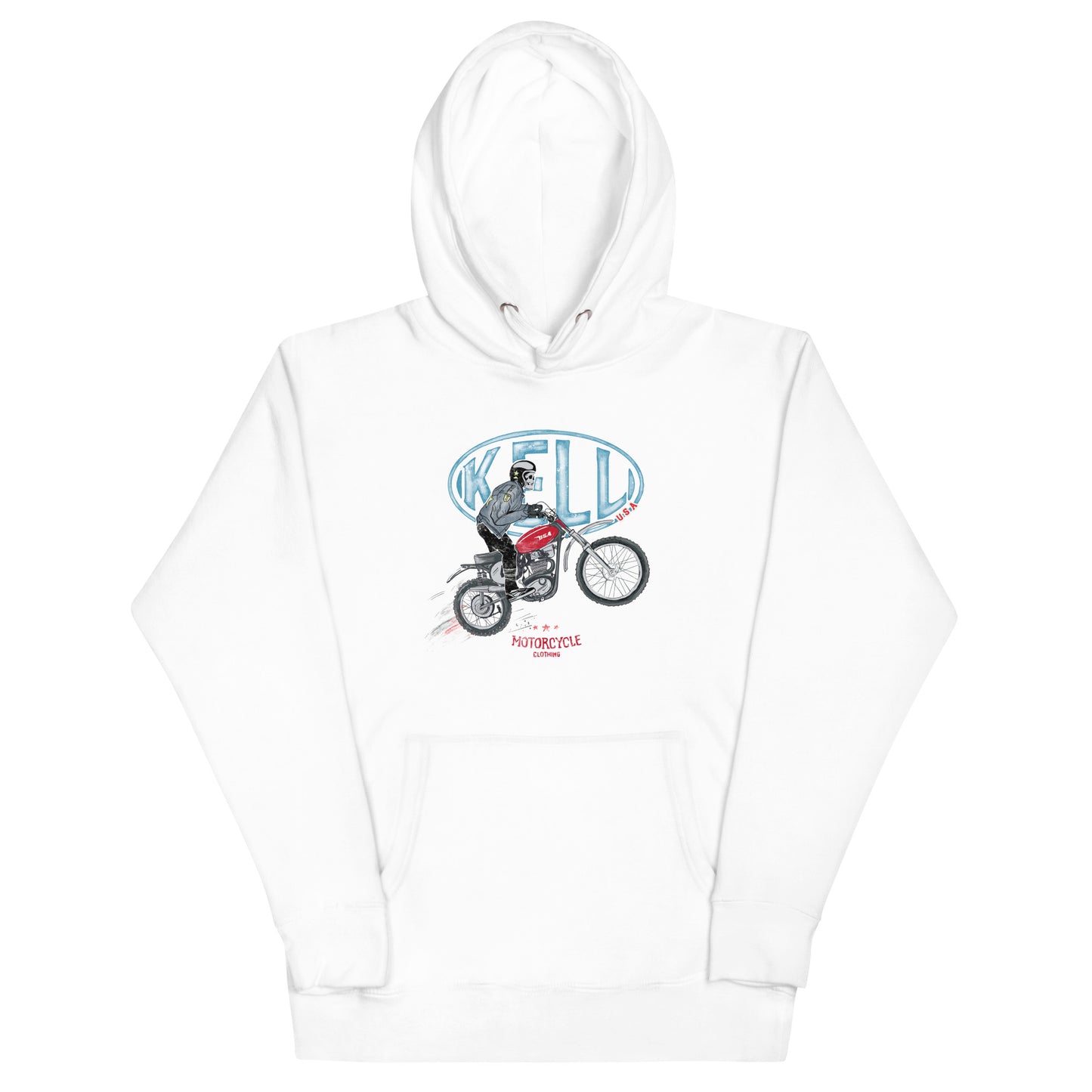 BSA Vintage Bike Hoodie Tribute