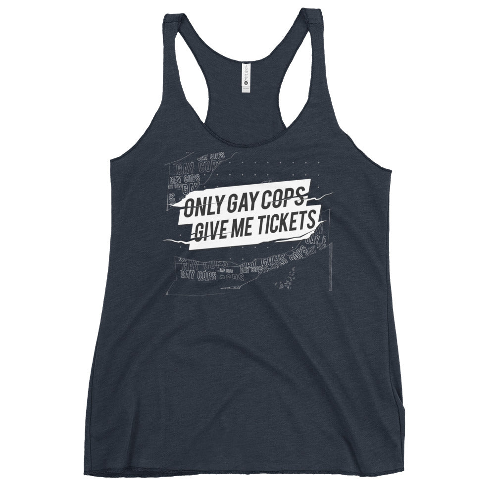 Cops Tickets Women's Tank