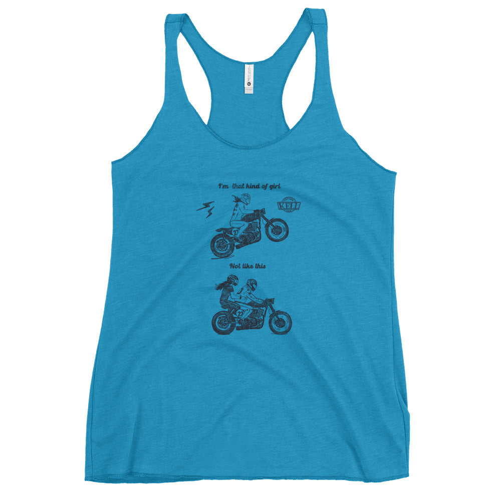 Breeze & Blaze: Sizzling Ride Chic Tank Top for Adventure-Loving Gals