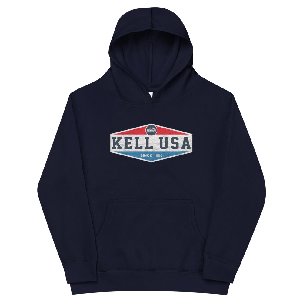 Vintage Design By Kellusa Kids fleece hoodie