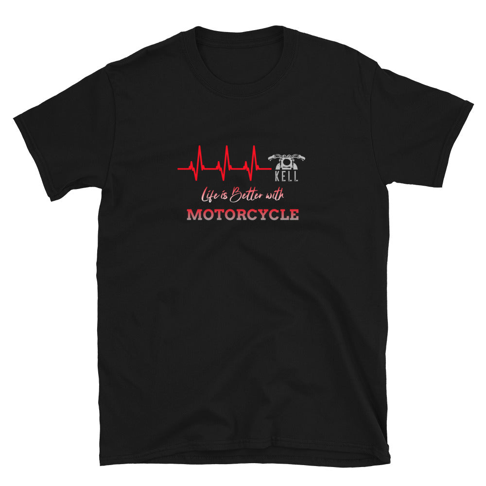 Kell Motorcycle Heartbeat T-Shirt