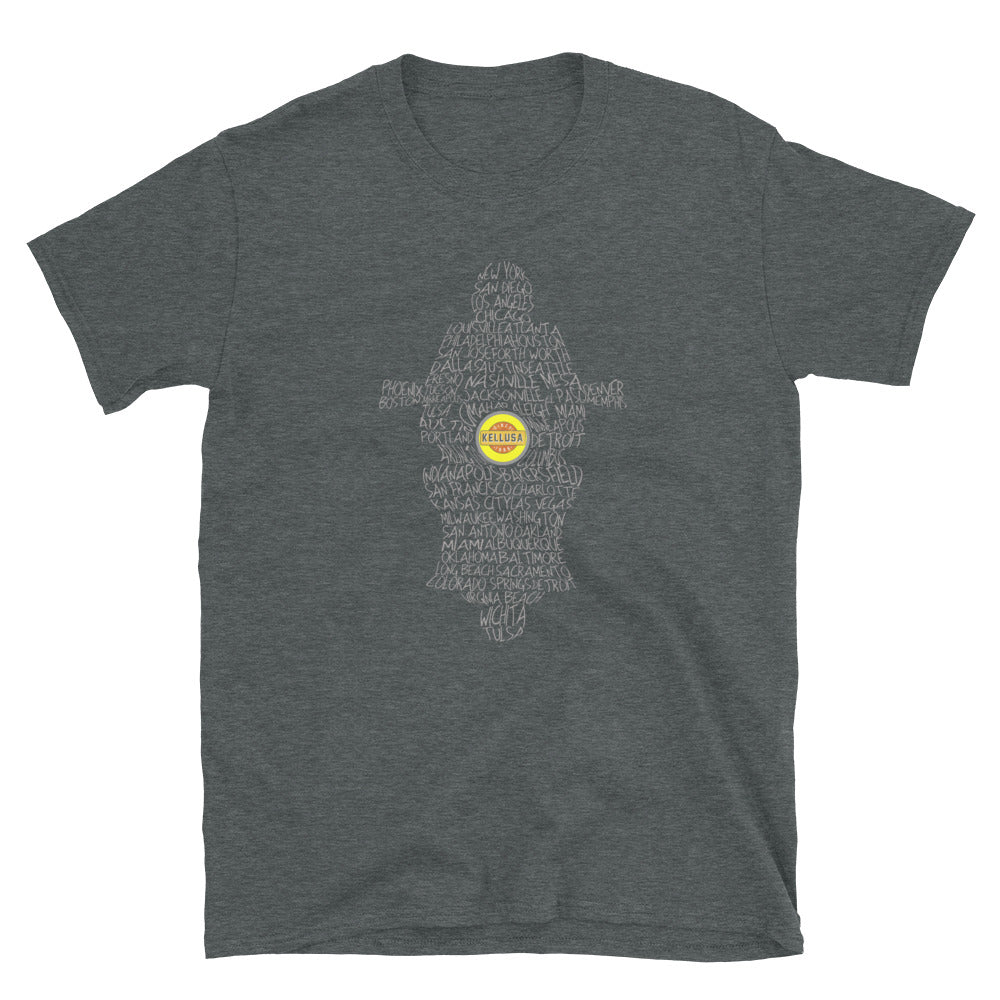 U.S. Bike Top Cities T-Shirt