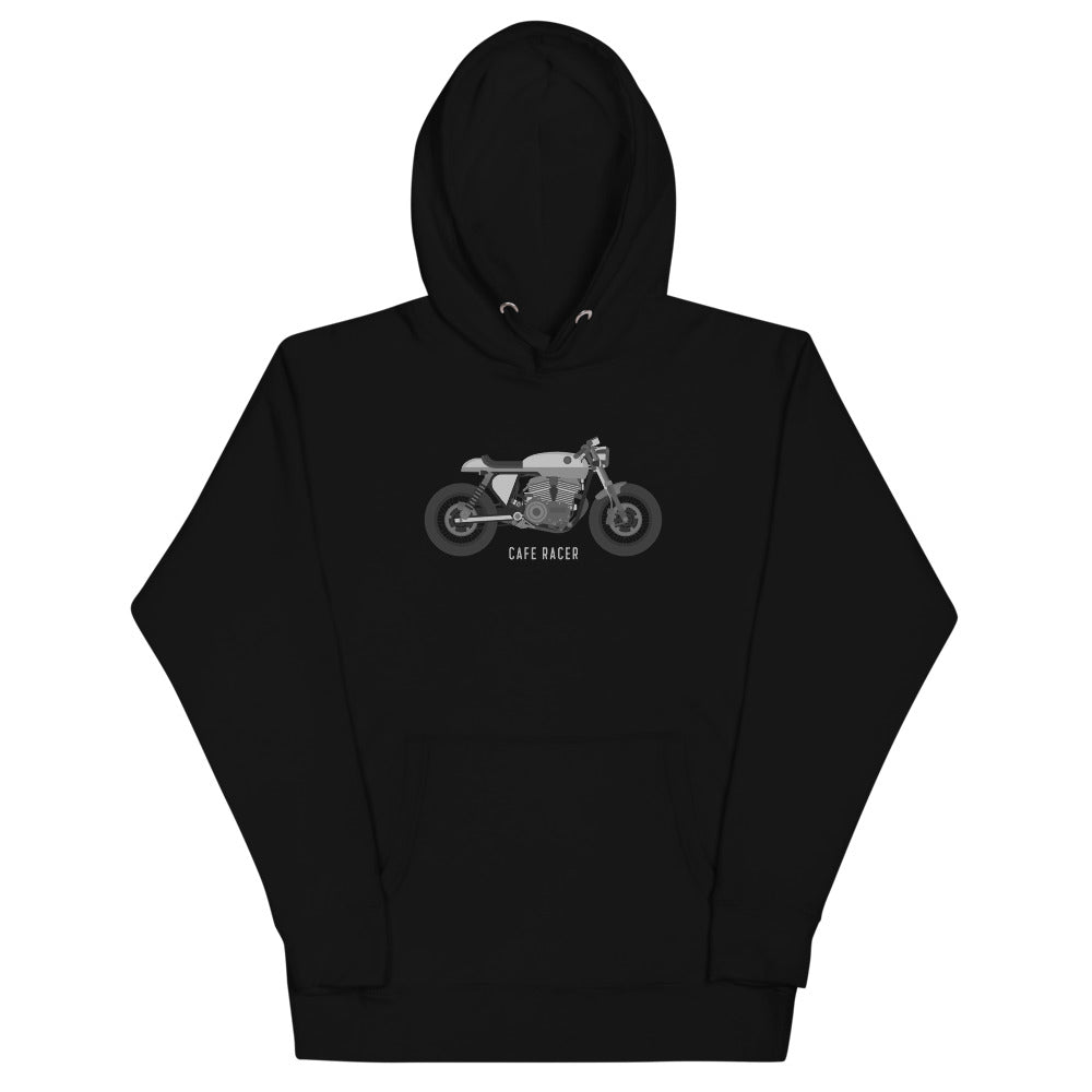 Cafe Racer Bike Hoodie