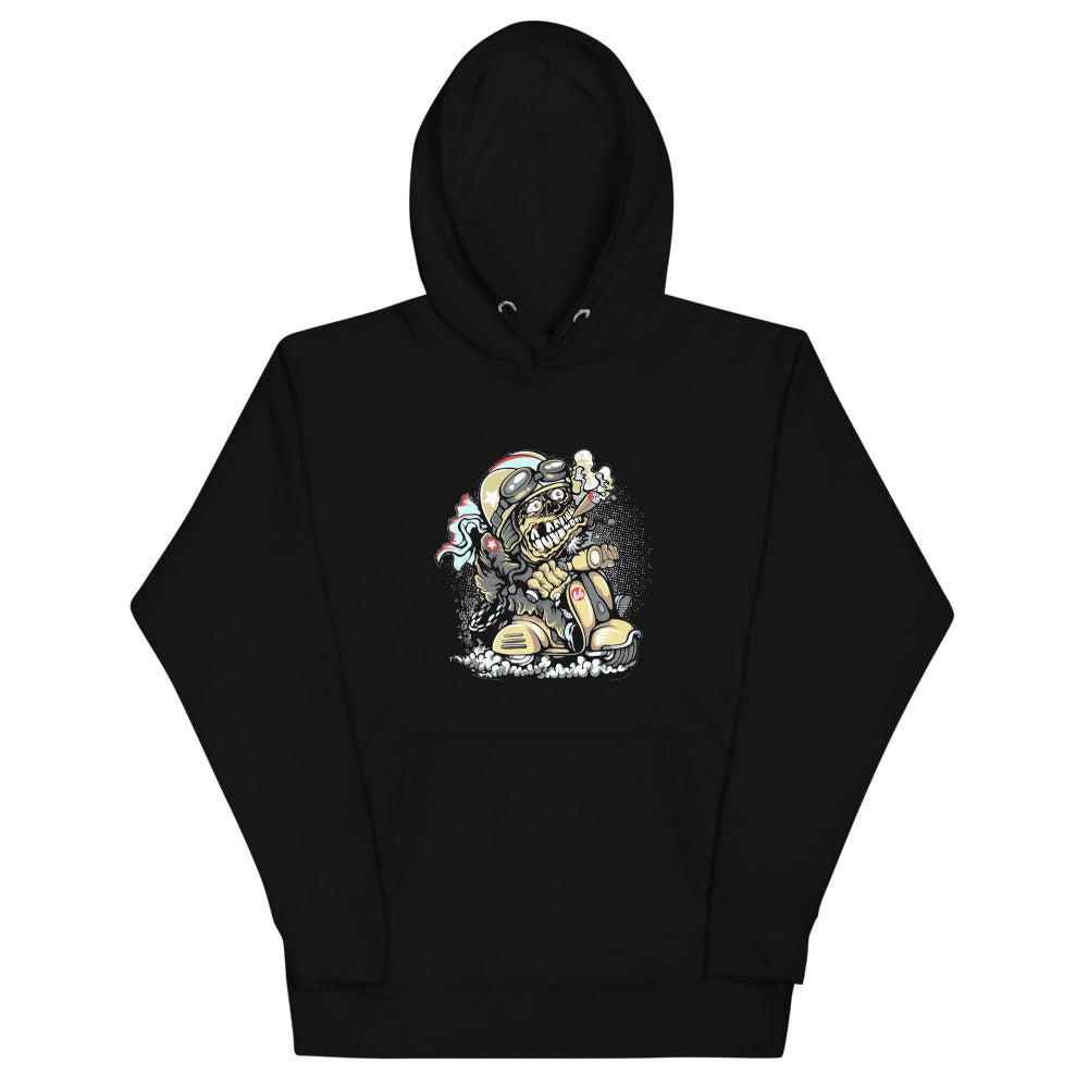 Nice Rider Graphic Hoodie.