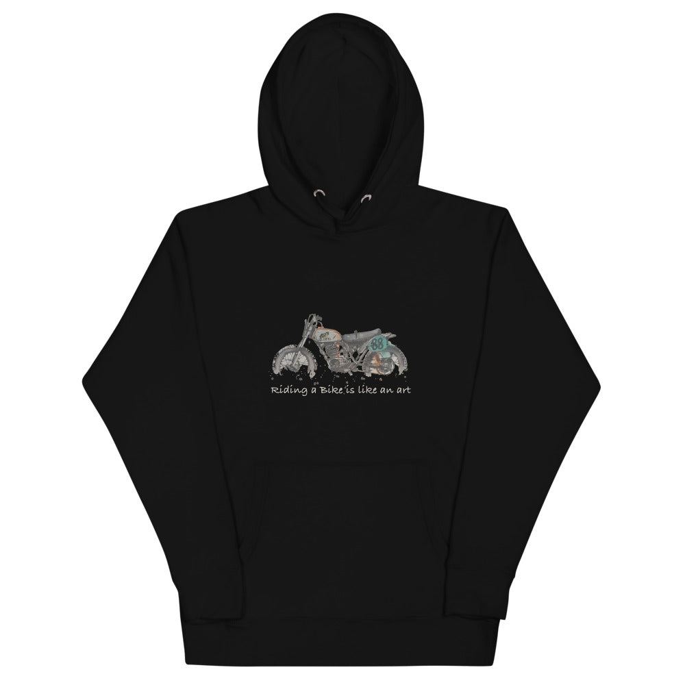Riding a bike Hoodie