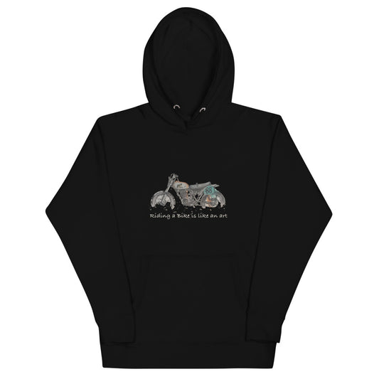 Riding a bike Hoodie