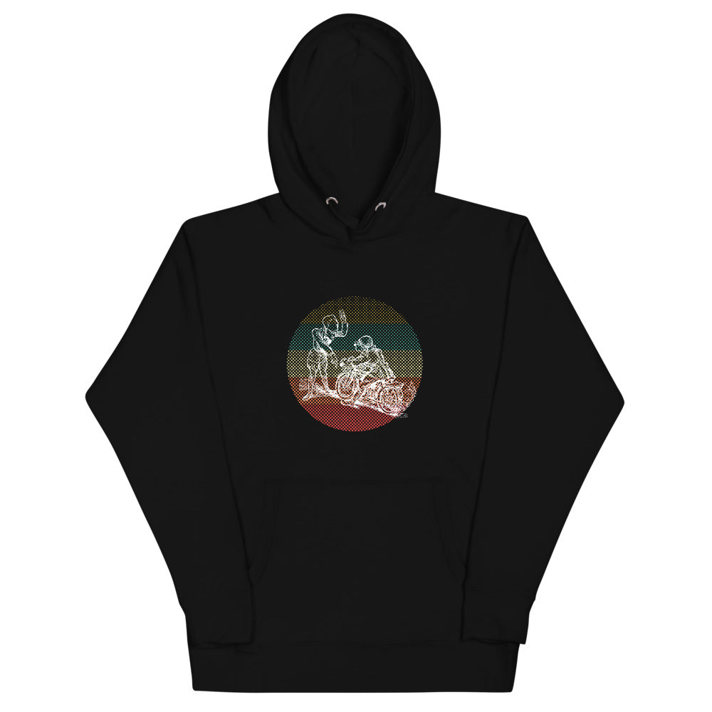 Police Officer Sunset Hoodie