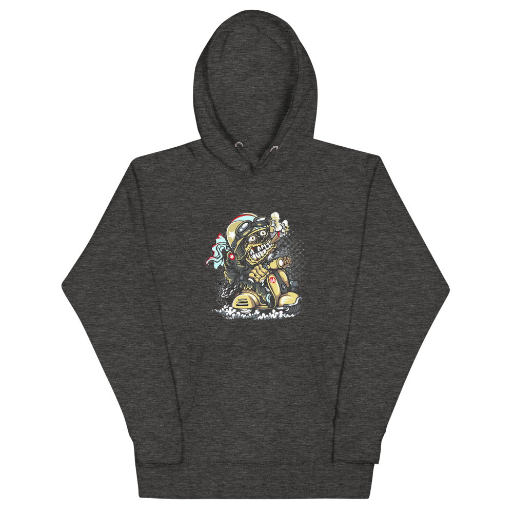 Nice Rider Graphic Hoodie.