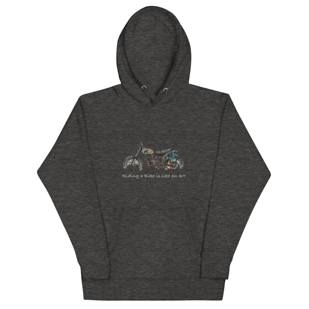 Riding a bike Hoodie