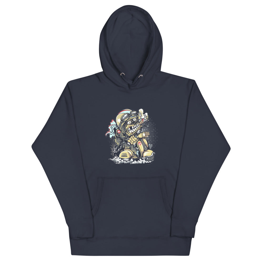 Nice Rider Graphic Hoodie.