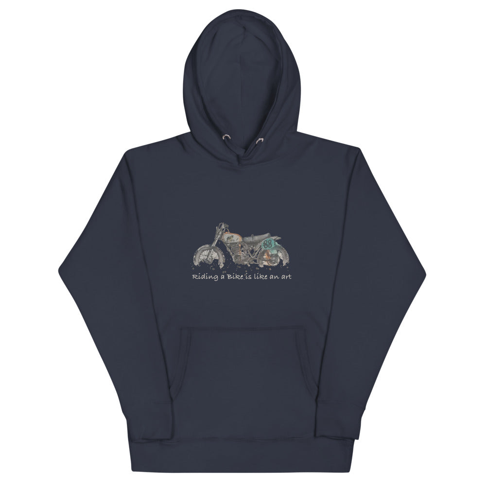 Riding a bike Hoodie